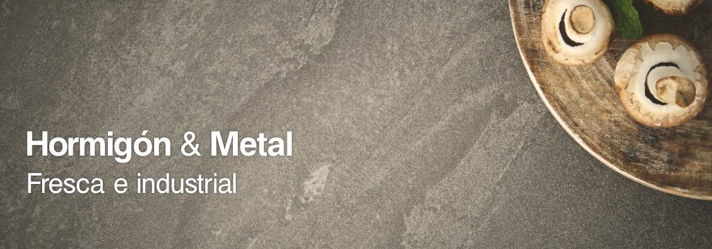 Hormigón & metal Fresca e industrial